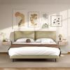 Set Of 2 Wall Mounted Nightstands Floating Bedside Tables With Sliding Drawer 40 X 30 X 15 Cm Oak