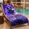 Custom Text Cristiano Ronaldo Print Beach Towel Large Towel For Home Bathroom Beach