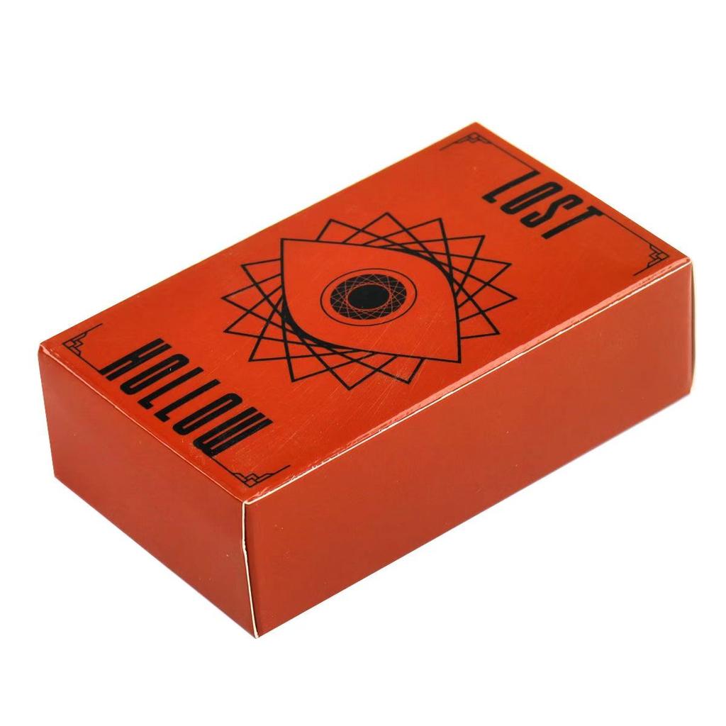 Lost Hollow Tarot with Guidebook for Beginners with Red Gilded Edges 10.3*6cm