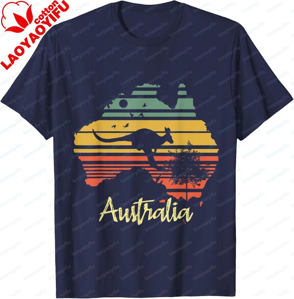 For Australian Flag Day Tshirt Unisex And Unisex Short Sleeves Breathable And Comfortable Cotton Personalized Clothing