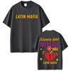 Band Latin Mafia Siento Que Merezco Mas Merch Tshirt Unisex Women Harajuku Hip Hop Rock T Shirts High Quality 100 Cotton T Shirt