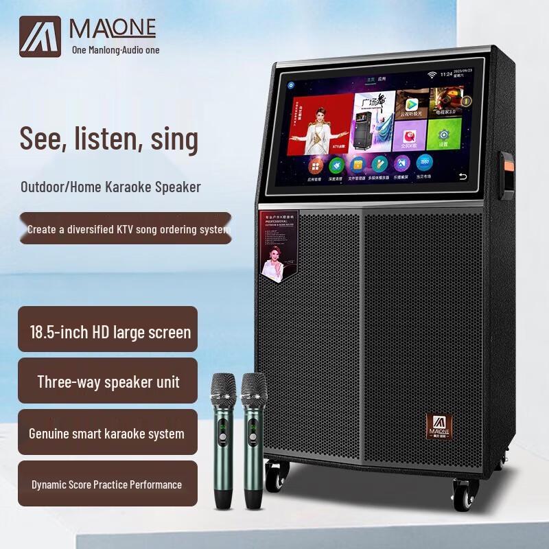 MALONE KT-112 Portable KTV System with 18.5-inch Display