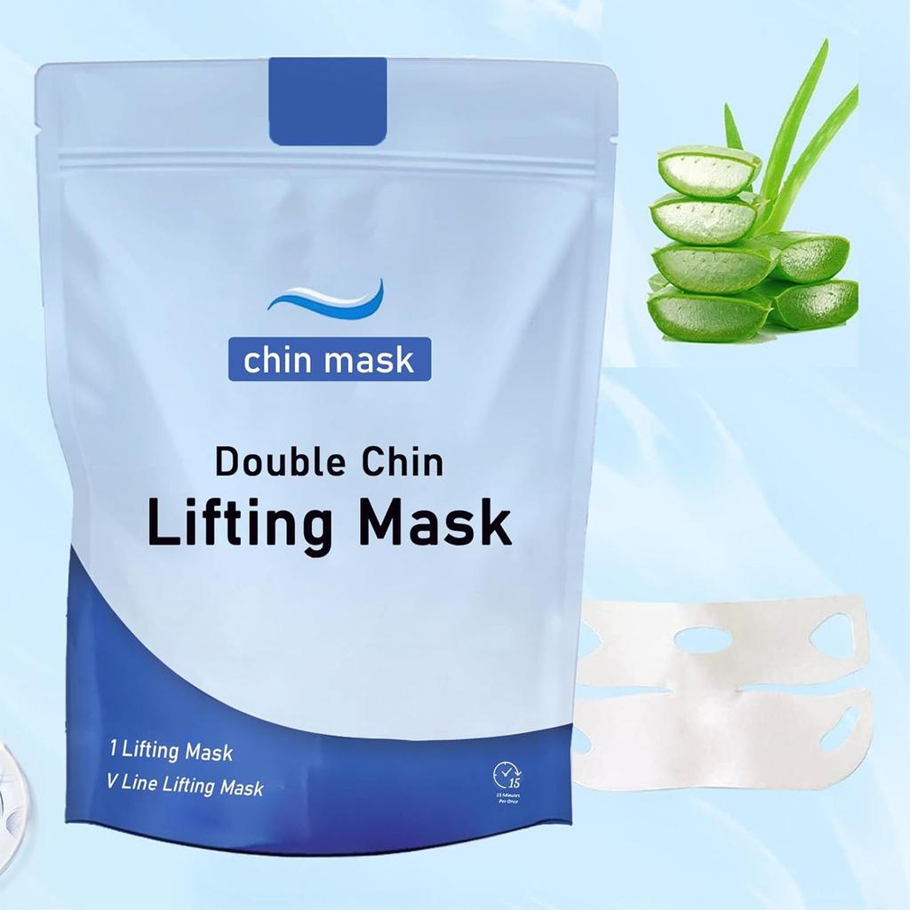 Подтягивающая маска для удаления двойного подбородка, упругости и изменения формы лица, активизации кровообращения, удаления морщин и питания 50 мл