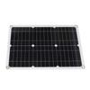 18V 20W Semi Flexible Solar Panel Monocrystalline High Efficiency Waterproof for Car RV Yacht Boat