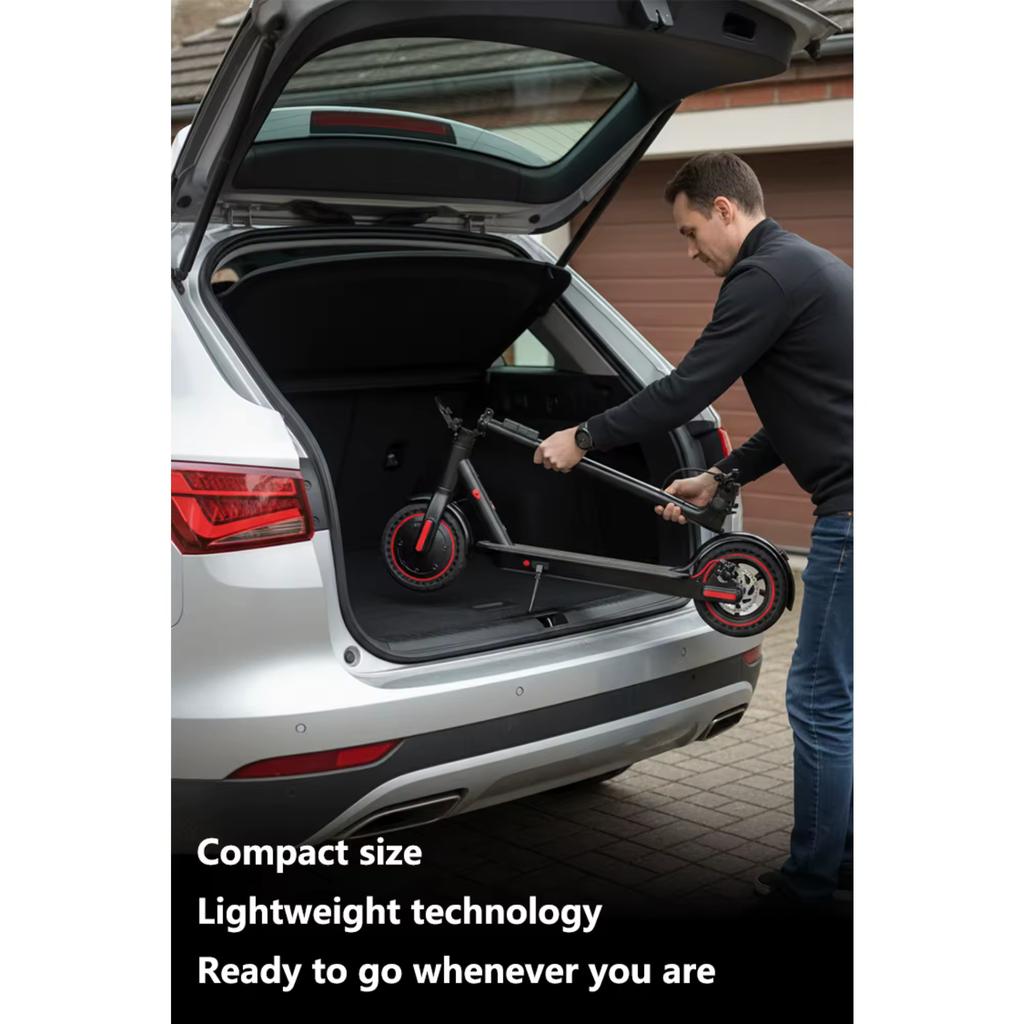 T1 10inch Aluminum Alloy Foldable Adult Commuter Electric Scooter 350W Motor Waterproof 10.4AH Battery with 30km/h Max Speed