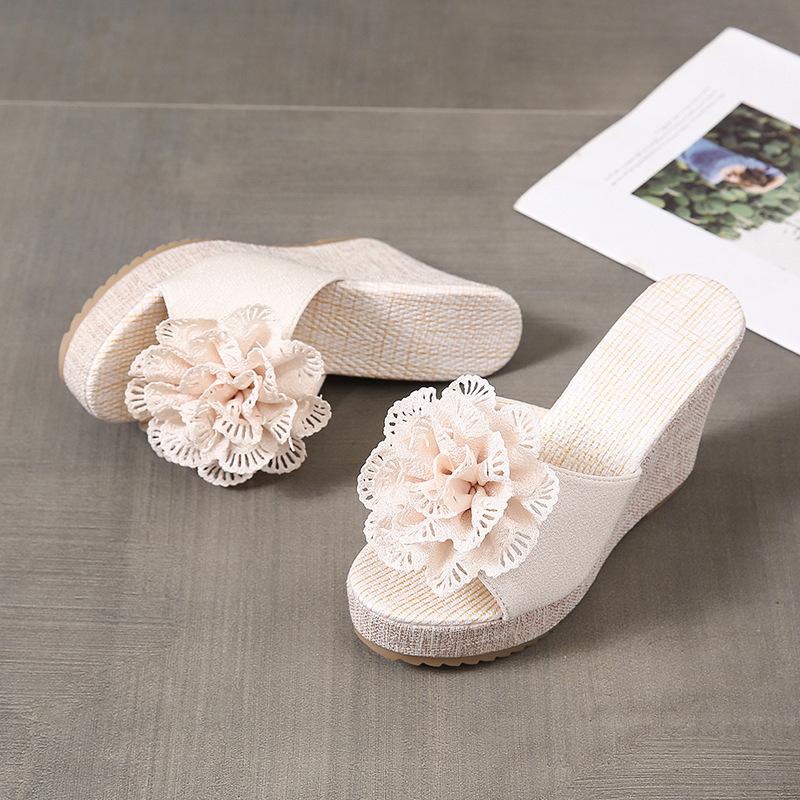 Женские туфли-лодочки с танкеткой и толстым дном в форме рыбьего рта, лето 2025 года, новая корейская версия, модные женские туфли с высоким каблуком и подошвой-бубликом