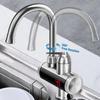 Digital Display Electric Water Heater Faucet 360° Rotating Electric Hot Water Faucet  Household