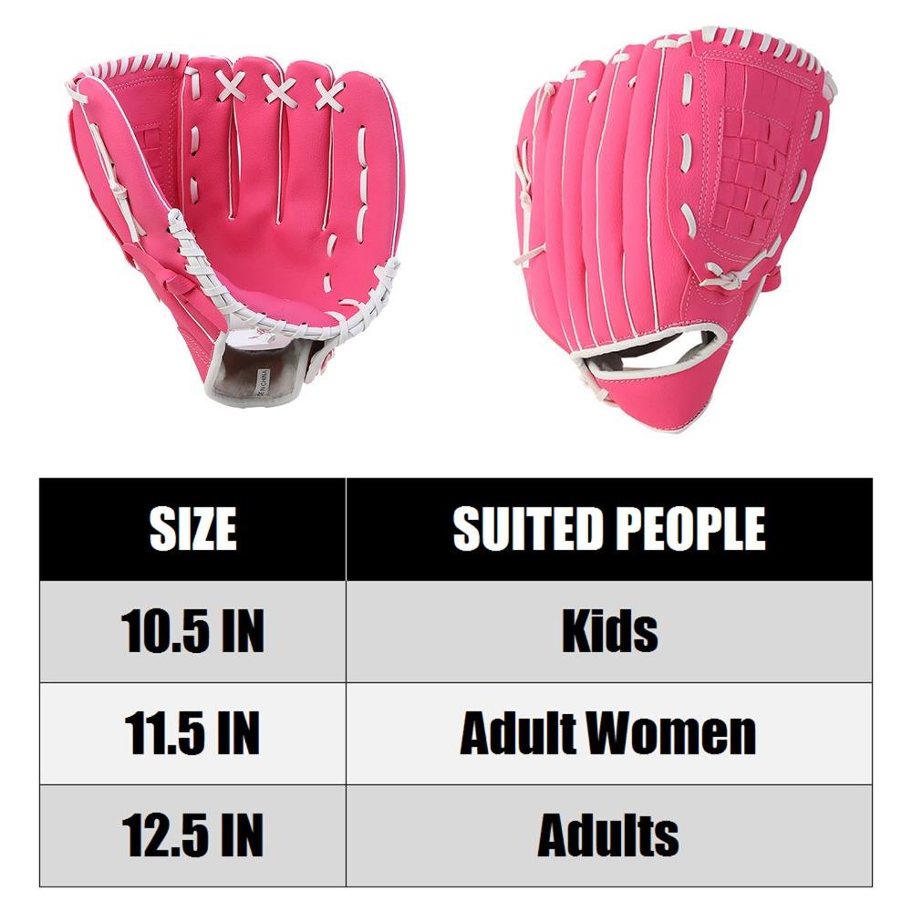 10.5-12.5 Inches Baseball Glove Blue Catcher Gloves Baseball Glove Softball Glove  Outdoor Sport