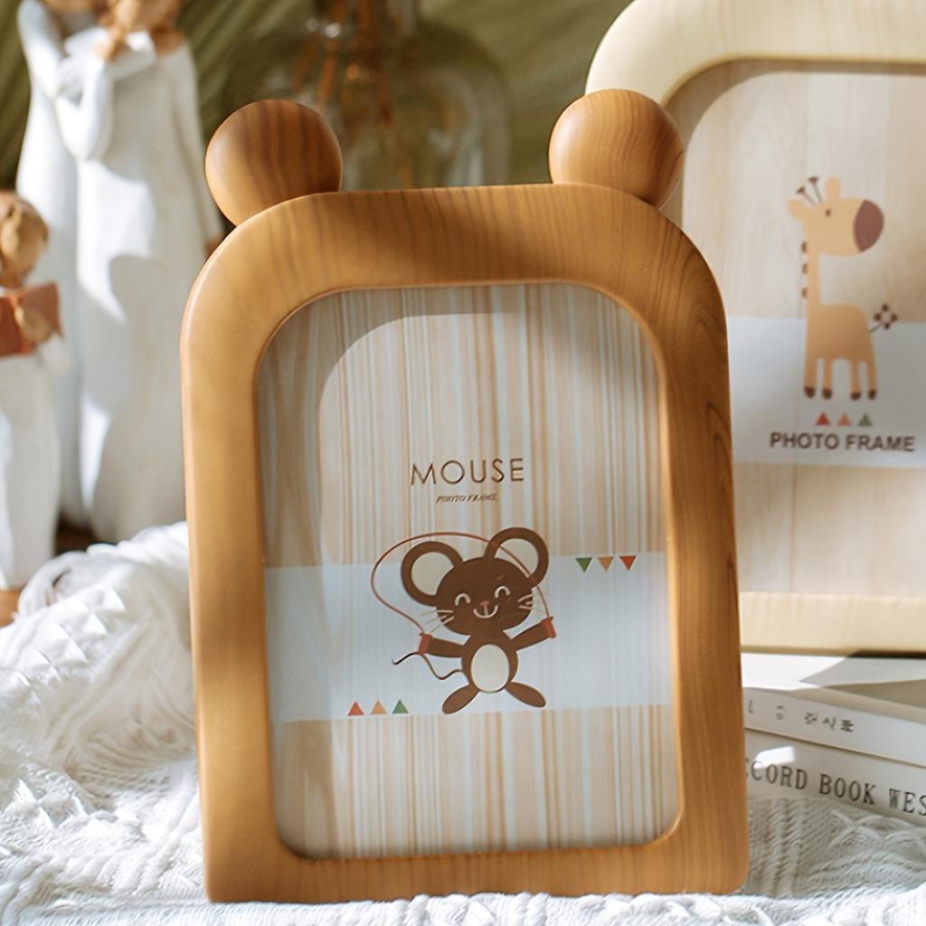 7-inch photo frame, wall-mounted & desktop display, simple home and office decorative ornament