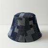 Allseason Denim Youthful Bucket Hat Womens Trendy Street Style Cap Sunshade