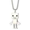 Cool Titanium Steel Robot Necklace For Men And Women With Hip Hop Punk Street Style