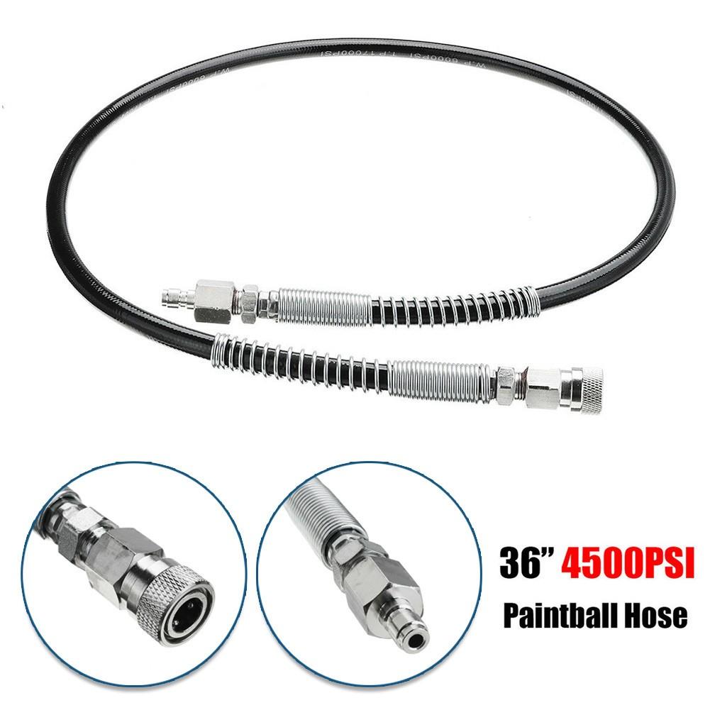 4500PSI 36" шланг для HPA SCUBA PCP бак заполнить 1/8" быстро