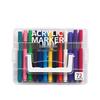 Washable Soft Tip Acrylic Marker Pen - Non-Bleeding, Stackable, Ideal for Students and Graffiti Art
