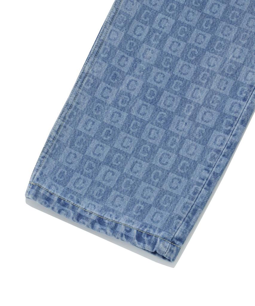 COVERNAT C Pattern Denim Regular Pants Blue