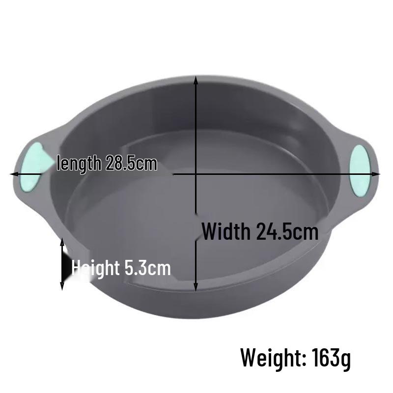 Силиконовая форма для торта, устойчивая к высоким температурам – Легкое извлечение для выпечки шифона, тостов, печенья и маффинов