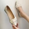 Shoes for Women Pearl Sexy Pointed Toe Evening Woman Flats High Quality Fashion Casual Social Wholesale Chic and Elegant Spring