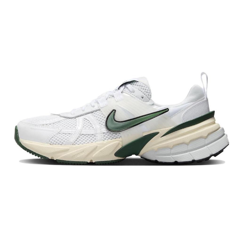 Nike V2K Run Устойчивые к истиранию Устойчивые к истиранию Низкие Повседневные Беговые кроссовки Женские Зеленый Белый FD0736-101(Команда73-)