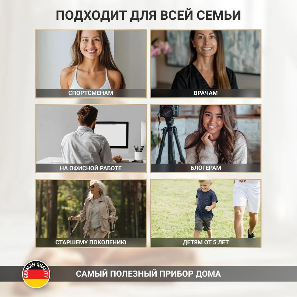 Профессиональный массажер для тела и мышц, массажный пистолет GDA196