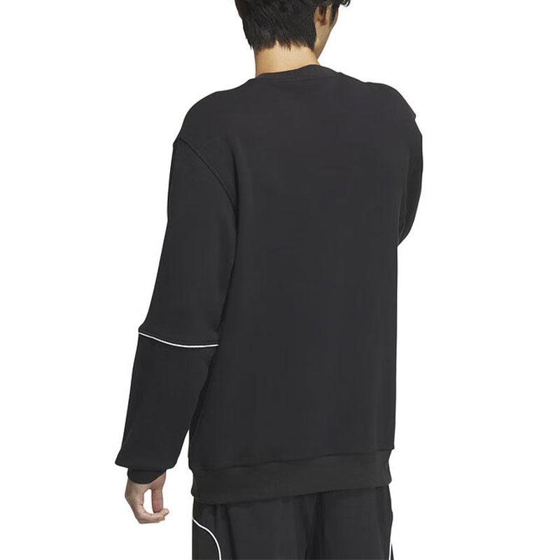 adidas Оригиналы DELUXE CREW Свитшот Мужской Черный JE3472
