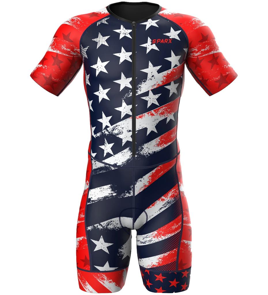 Sprotswear Cycling Skinsuit Mens One-Piece Dries Quickly Tenue Cycliste Uniforme Ciclismo Para MTB Jumpsuit Bike Speedsuit