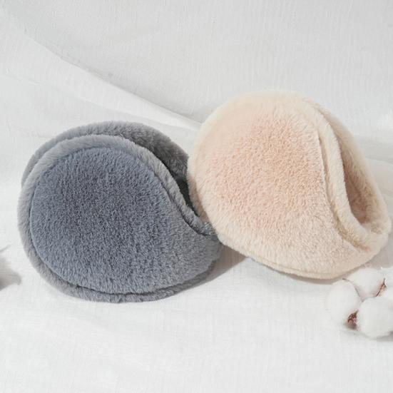 Yousheng Зимние наушники Толстые плюшевые Ветрозащитные Морозостойкие Защита ушей для улицы Наушники для работы на улице