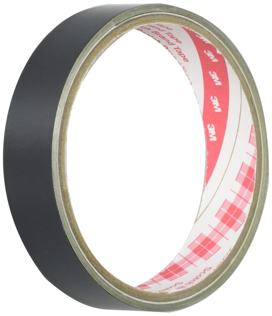 3M Insulated Black Conductive Aluminum Foil 20mm Wide X 3m Tape, No. AL-37BLK,