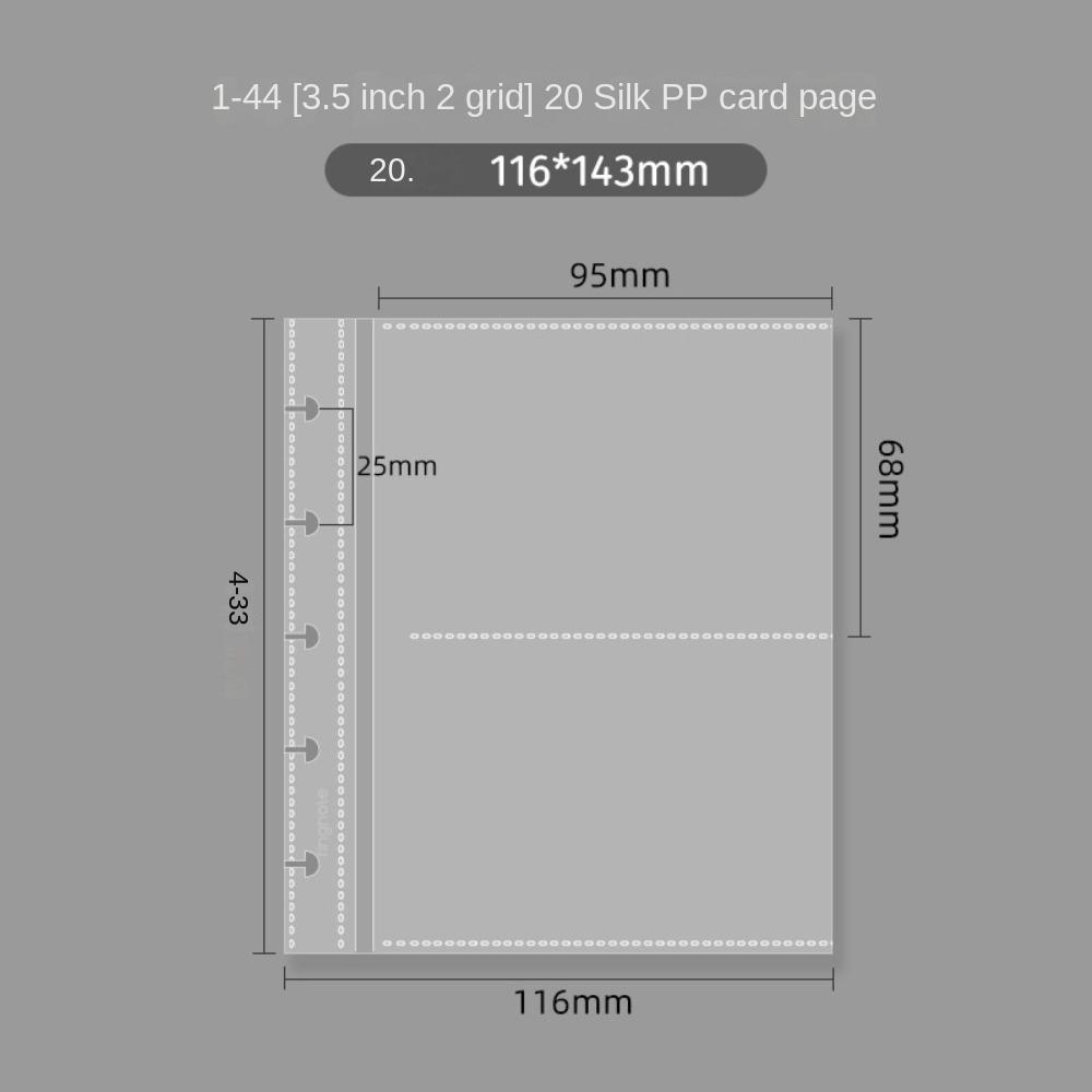 Transparent Photocard Holder 3inch/3.5inch Idol Card Picture Display New Desktop Photo Album