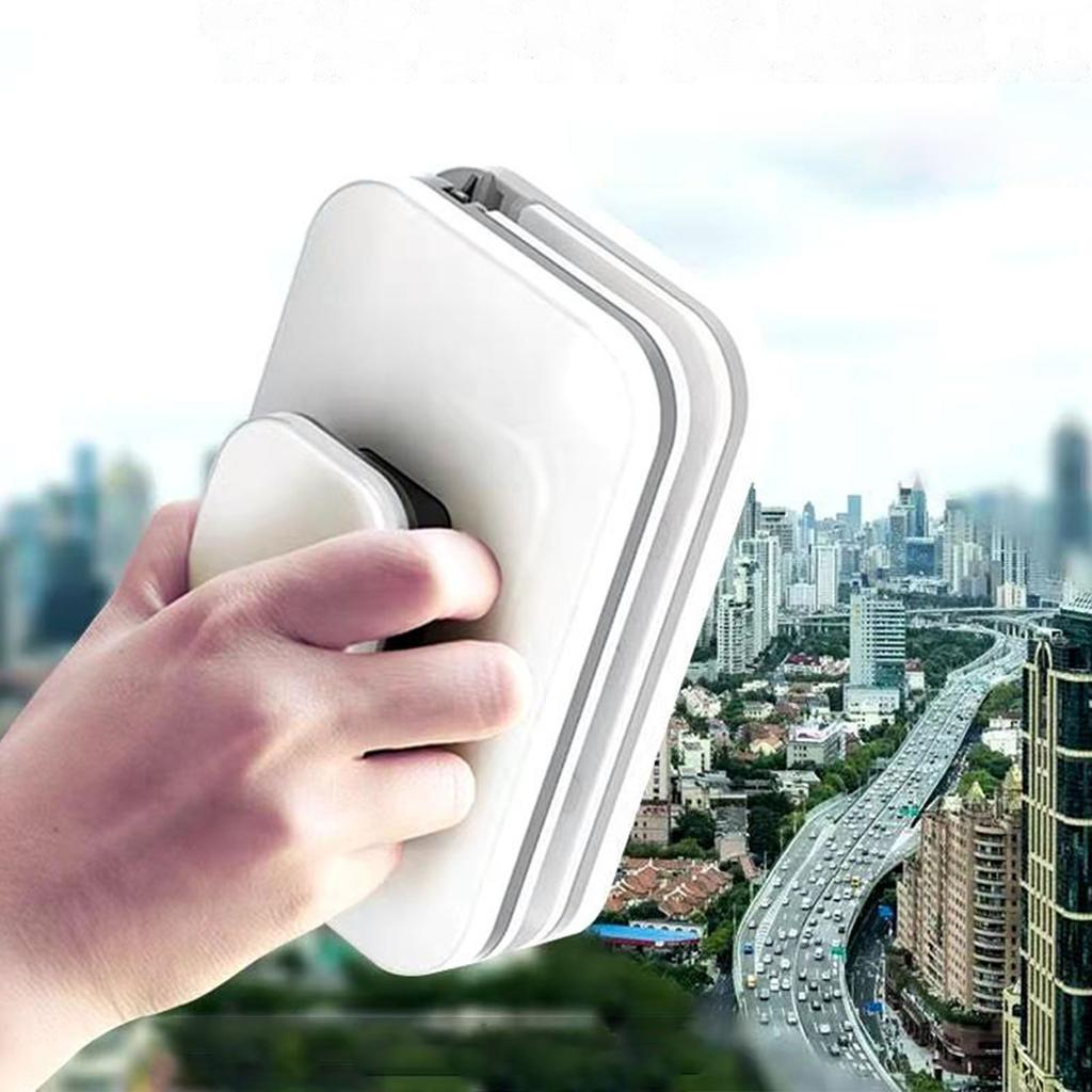 D5 Магнитный очиститель окон Большая ручка Двусторонний Высокая безопасность Прочный пластиковый инструмент для чистки окон для стекол от 3 до 10 мм