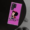 Cartoon Cute Mafalda Phone Case Cover for Samsung Galaxy S26 S25 Edge S24 S23 Ultra S22 Plus S21 FE S20 + Art Customized Fundas