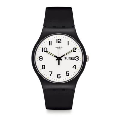Часы Swatch TWICE AGAIN Classic SO29B703 Black
