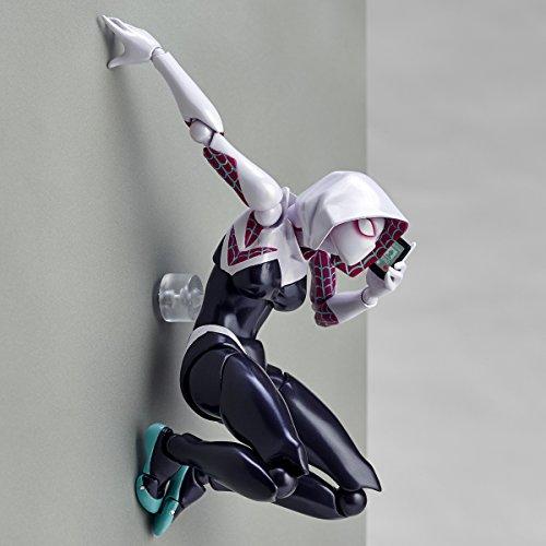 Figure Complex AMAZING YAMAGUCHI Spider-Gwen (reissue) Approx. 155mm ABS & PVC Painted Action Figure Revoltech