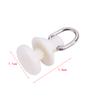 20Pcs Curtain Track Glider Rail Curtain Hook Rollers Curtain Tracks Accessories