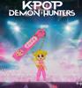 Брелок Кейпоп охотницы на демонов K-Pop Demon Hunters Huntr/x детский на рюкзак, ключи игрушка 7 см