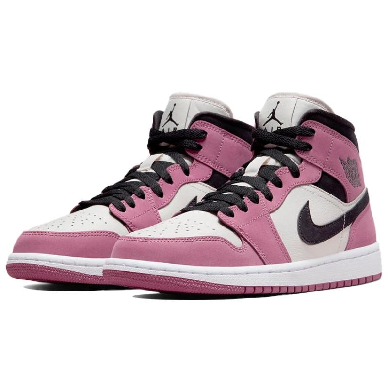 Женские кроссовки Air Jordan 1 Mid Se 'Berry Pink' Jordan DC7267-500