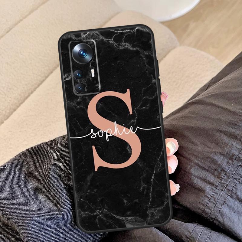 PERSONALIZED ROSE GOLD ENDLESS MARBLE Case For Xiaomi 13 13T 12T 11T 12 Lite 14 Pro 12X POCO F5 Pro X5 X3 M5 X4 F3 F4 C65 Cover