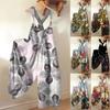 Women's Loose Casual One-piece Summer Floral Print Jumpsuit