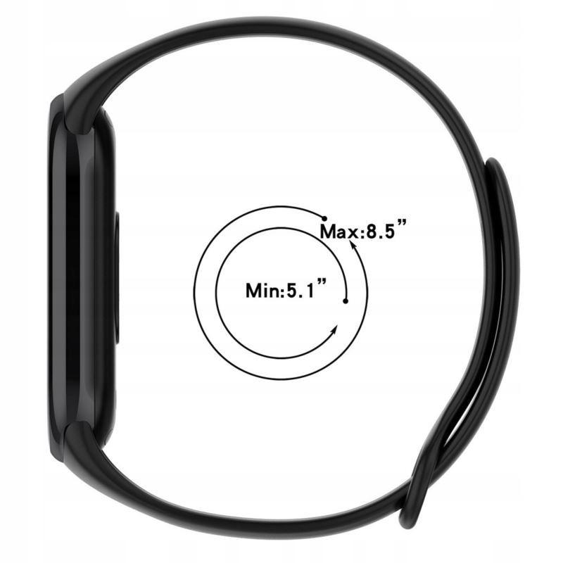 Opaska Do Xiaomi Mi Band 8 9 Pasek Smartband Czarna