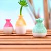 Voyyphixa Mini Miniature Mini Set of Cute DIY Tabletop Landscape Bonsai Micro Landscape Fun New Birthday Accessories Figurines, Vases, 9, Decor,