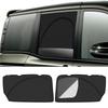 Magnetic Sunshade for the New Voxy and Noah 80 Series Rear and Compatible with Voxy and Noah Includes Mesh UV Light Insect and Includes Japanese