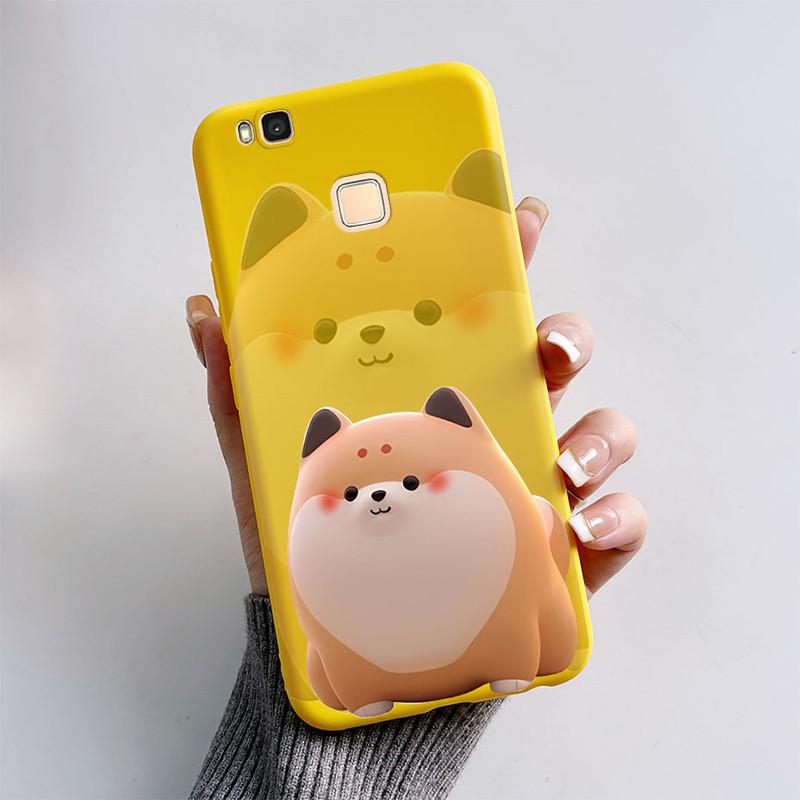 For Huawei P9 Lite 2016 Case VNS-L31 VNS-L21 VNS-L22 Cover Shockproof Bumper Cute Astronaut Funda on Huawei P9Lite G9 Lite Coque