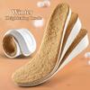Height Increase Insole for Feet, Winter Plush Warm Insoles for Shoes, Martin Snow Shoe Insert, Thicken Heating Sole, Men Woman