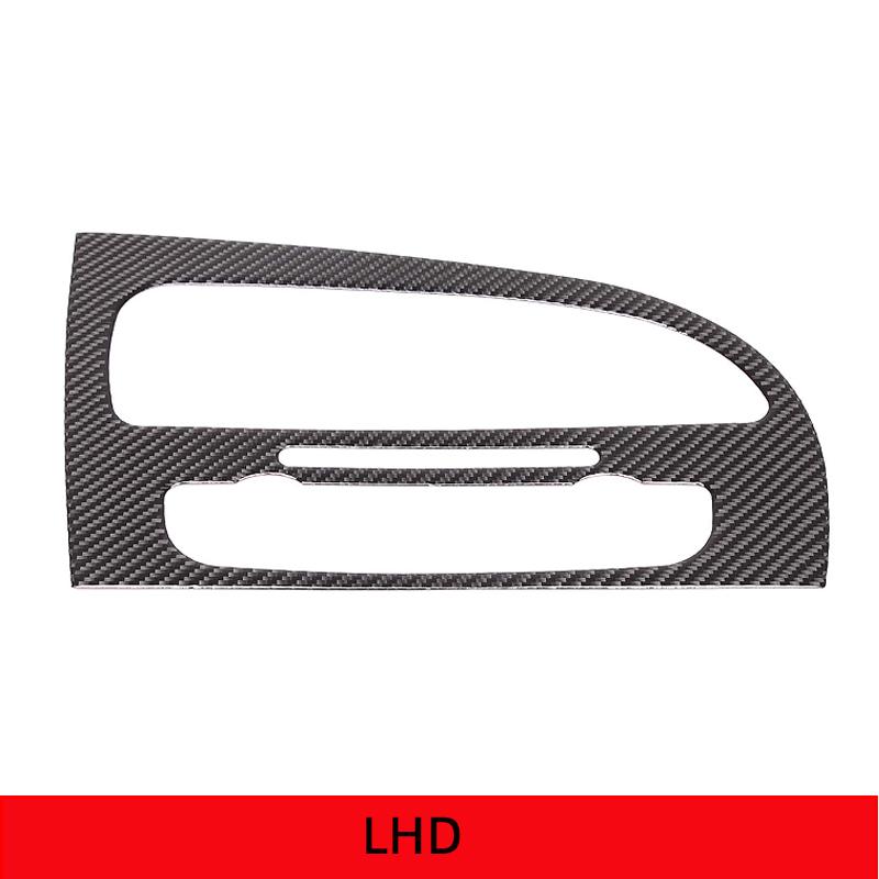 For Seat leon 2005-2012 LHD RHD real carbon fiber car dashboard decoration stickers interior decoration stickers car accessories