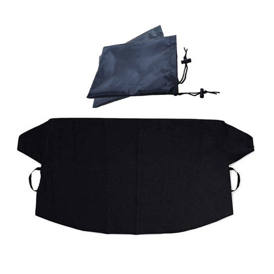 1/2Pcs Car Windshield/Rearview Mirror Cover for Ice and Snow Oxford Fabric Winter Auto Snow Shield Windshield Protector for Ice Removal Anti-UV
