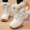 Women Snow Boots Waterproof Winter Keep Warm Plush Cotton Boots Platform Ankle Boots Snow Shoes Fur Outdoor Short Boots Fashion