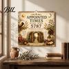 Jewish Faith Planner 2026-2027 Appointed Times Wall Calendar, Spiral Bound Scripture Illustrated Calendar with Feast Guide Days, Hebrew Dates,