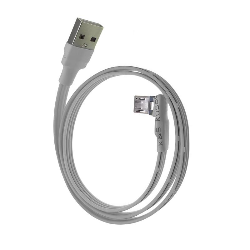 USB на USB 5-контактный Плоский Резиновый Зарядный Кабель Прямой Угловой Разъем Тонкий Гибкий Шнур Для Телефона Планшета Камеры