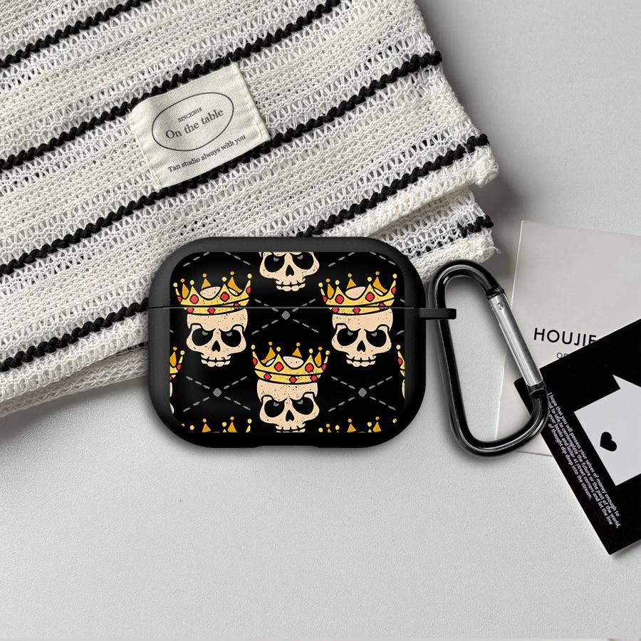 Модный Чехол с Граффити Черепом для Airpods Pro3 2 Pro2 3 Pro 4 1 Чехлы-Крышки для Наушников