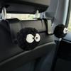 Cute Cartoon Bear Car Seat Back Hooks Storage Vehicle Headrest Organizer Hanger for Groceries Bag Handbag Car Decoration