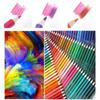 72/48/36/24/12 цветов, профессиональные масляные краски/водорастворимые карандаши, набор художников, рисующих, эскизов, цветной карандаш из дерева, школьные принадлежности для рукоделия
