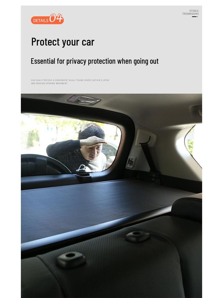 Trunk Cover & Sunshade for Peugeot 5008: Interior Storage & Partition Accessory